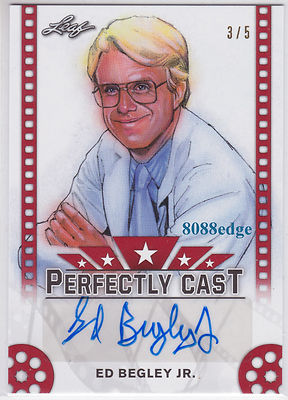 2016 POP CENTURY PERFECTLY CAST AUTO: ED BEGLEY Jr #3/5 AUTOGRAPH''ST. ELSEWHERE''