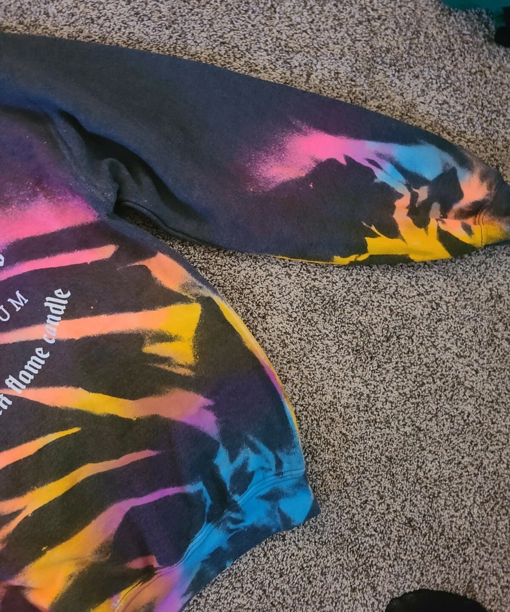 Nwot Hocus Pocus Sanderson Sister Bleached Tie Dye Sweatshirt Top Fleece M  | eBay