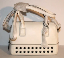 FOSSIL JORI SMALL SATCEL ALL LEATHER  COCONUT COLOR WITH DETACHABLE STRAP  NWT