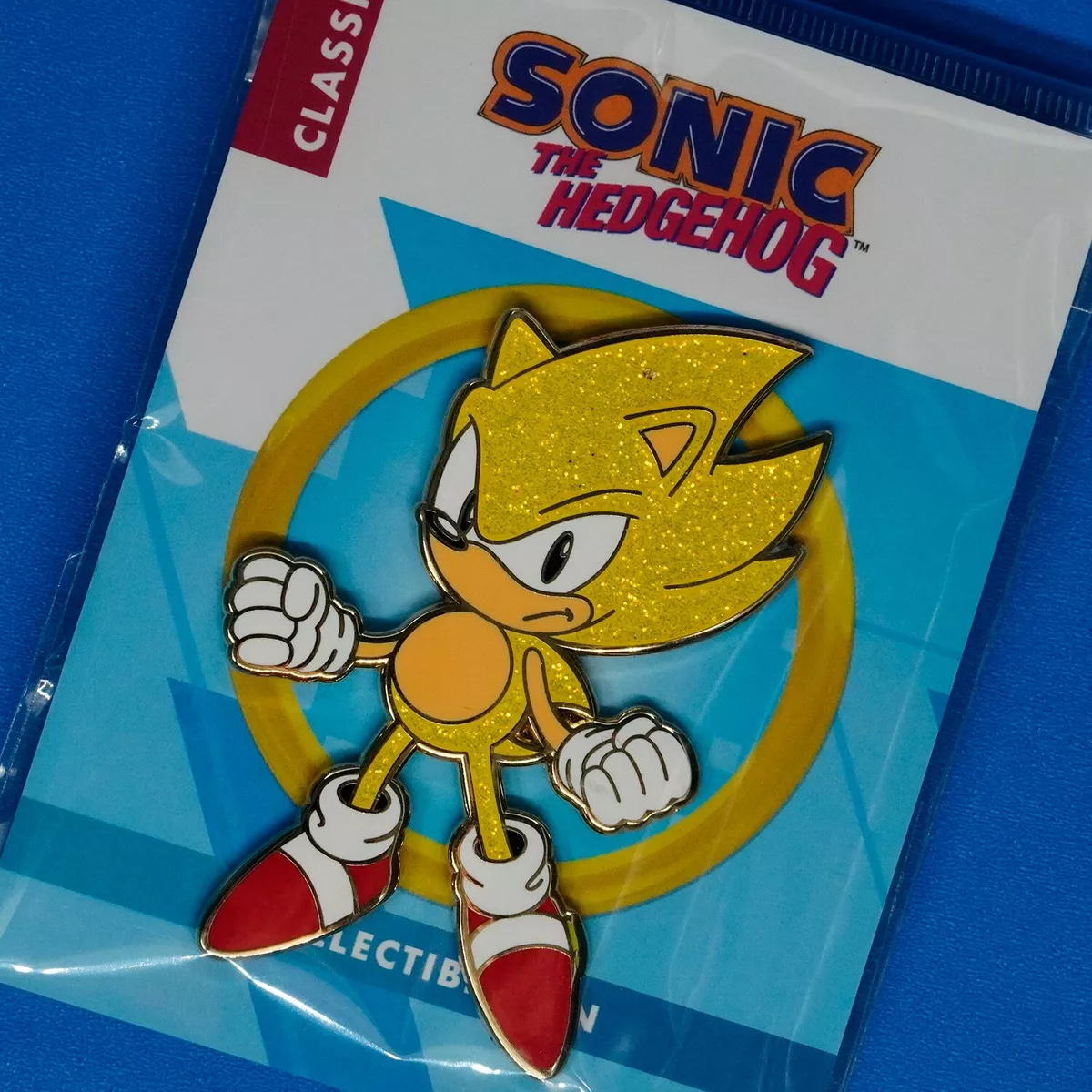 Classic Super Sonic - Sonic the Hedgehog Pins