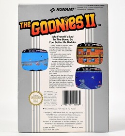 Nintendo NES,The Goonies II 2 NES-GU-NOE,OVP,Anleitung