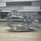 Vintage Durand Clear Crystal Heavy Pig Candy Dish Bowl Made In France 1996 — photo 10