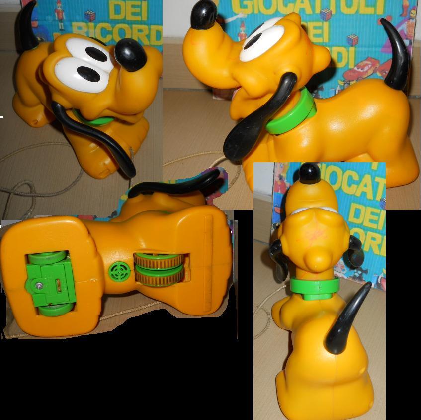 PLUTO WALT DISNEY GIOCATTOLO TOY VINTAGE ***Attenzione non ho