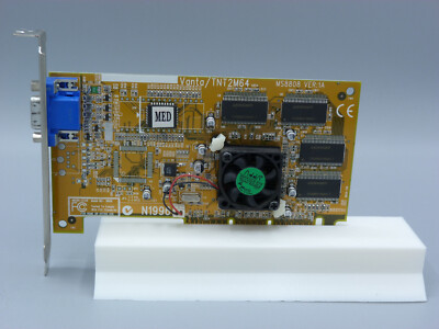 MSI MS8808 NVIDIA RIVA TNT2 Model 64/Model 64 Pro Pro 32 MB AGP Grafikkarte