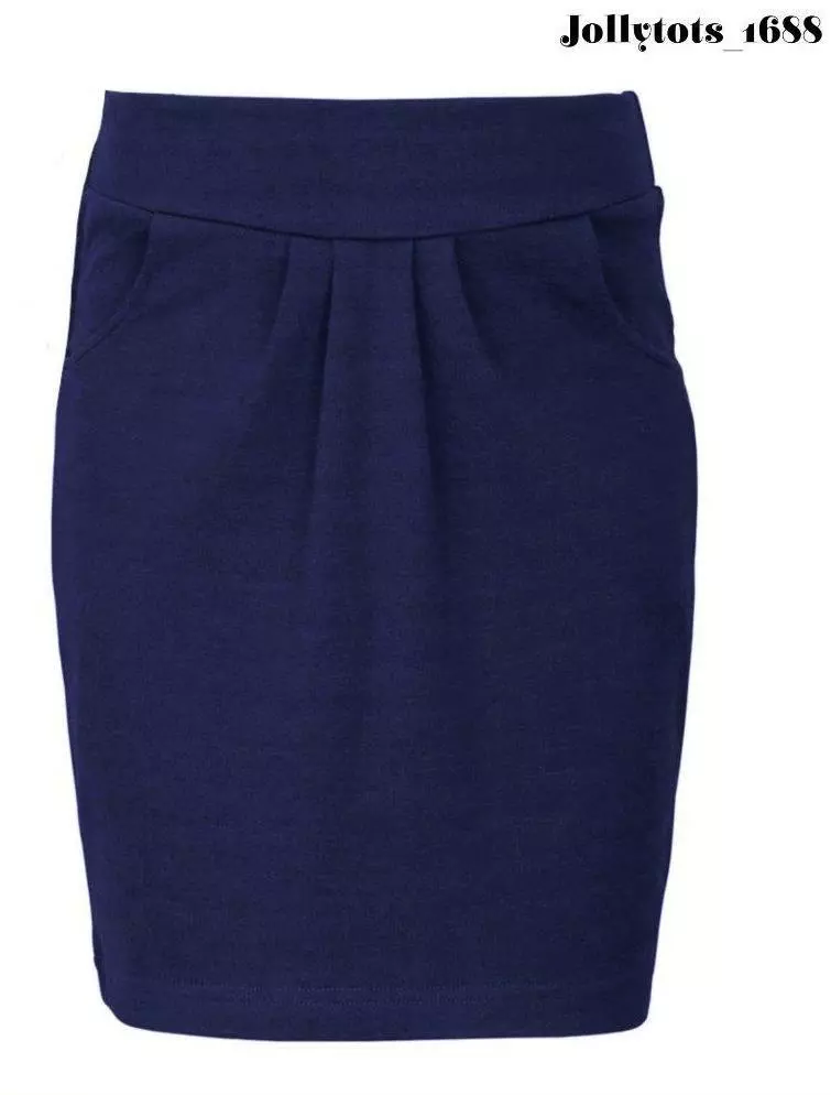Navy pencil cheap skirt uniform