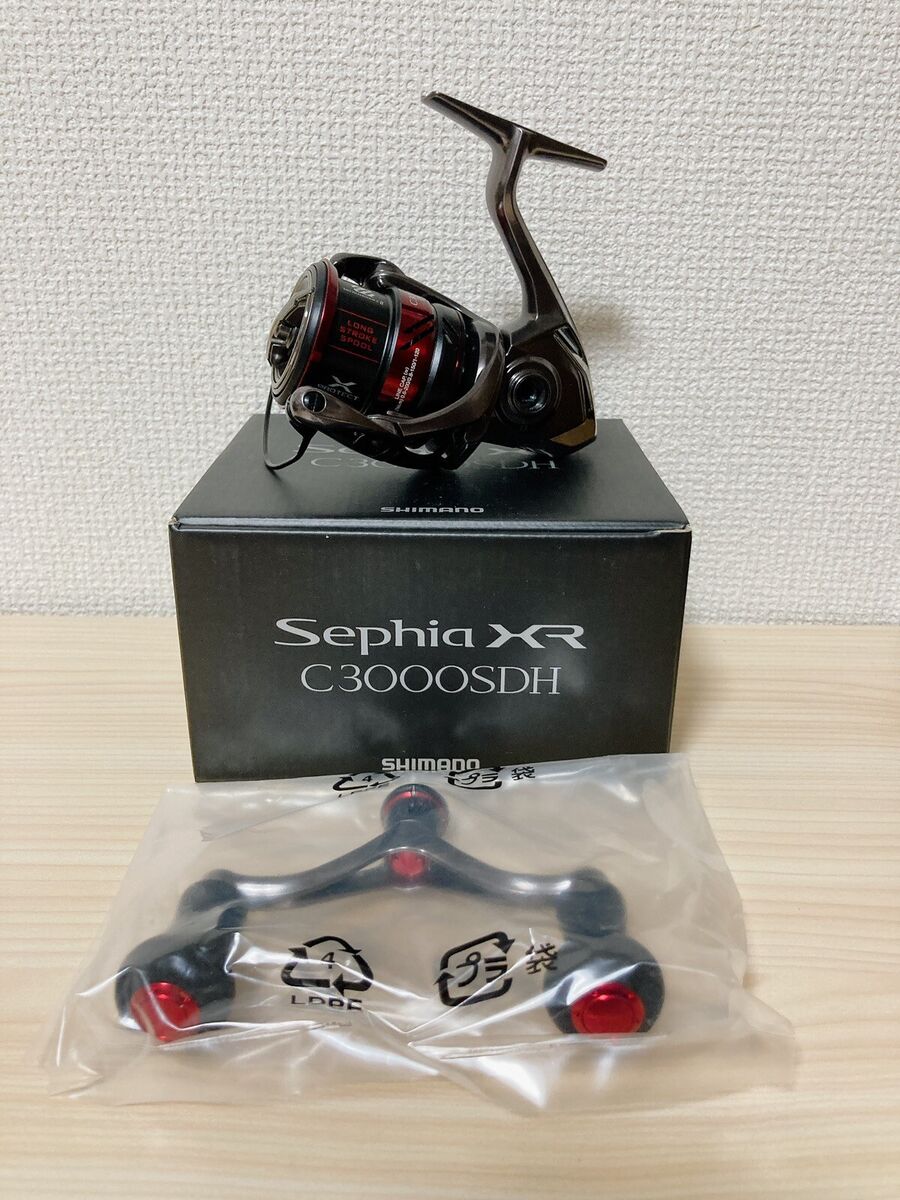 Spinning Reel 21 SEPHIA XR C3000SDH Gear Ratio 5.3:1 Fishing Spinning Reel 21 SEPHIA XR C3000SDH Gear Ratio 5.3:1 Fishing