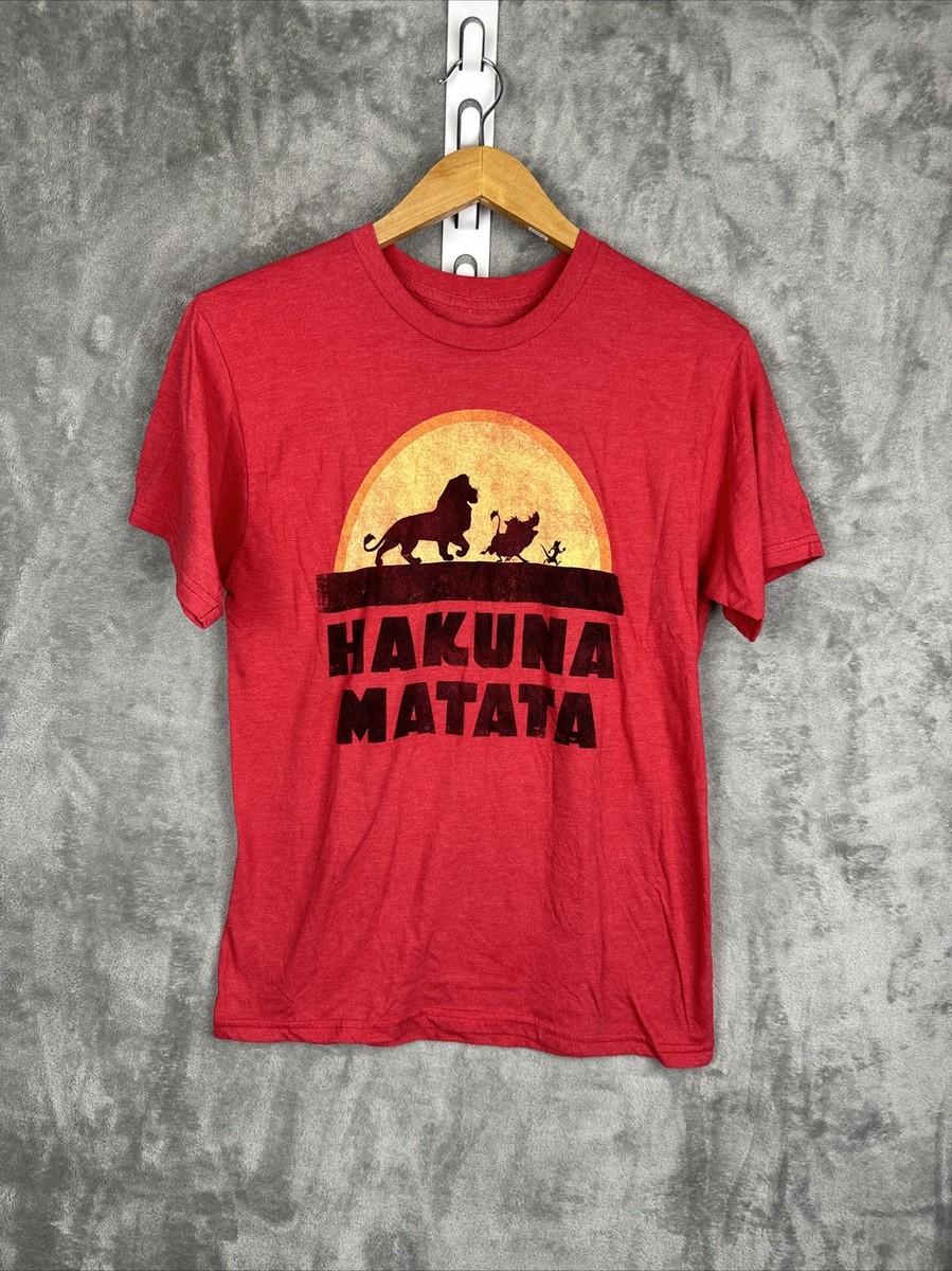 Disney Lion King Movie Hakuna Matata Simba Timon Pumba T Shirt