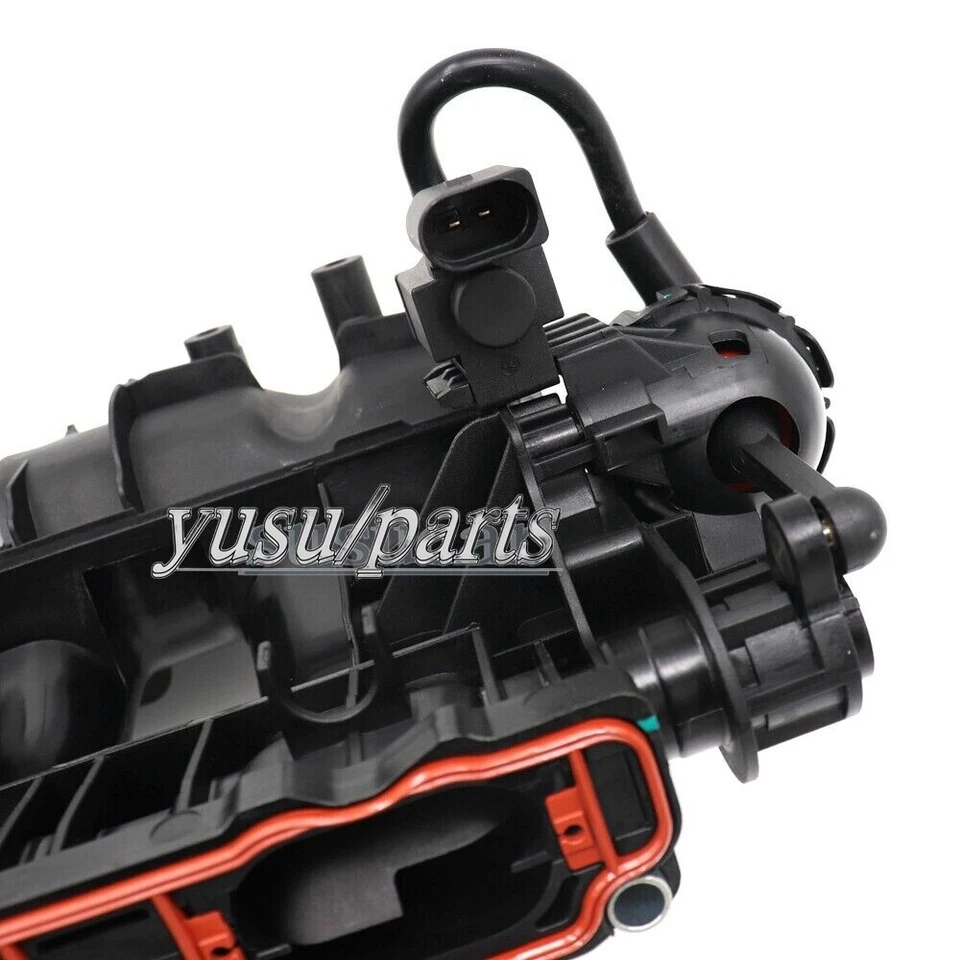 Intake Manifold w/ Sensor for Audi A4 A5 Q5 Quattro 09-16 2.0L 06H133201J — 第 3/4 张图片
