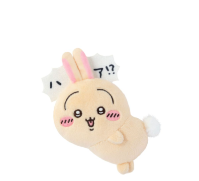 chiikawa market usagi darake kuji E plush mascot Huh!?