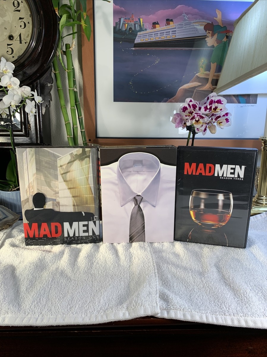 Mad Men - Season 1, 2 & 3 (DVD, 2008, 4-Disc Set) Complete SEASONS
