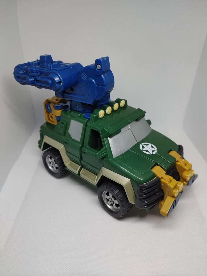 Transformers Energon Ironhide Mega Class 2004 Complete Green - Image 2 of 3