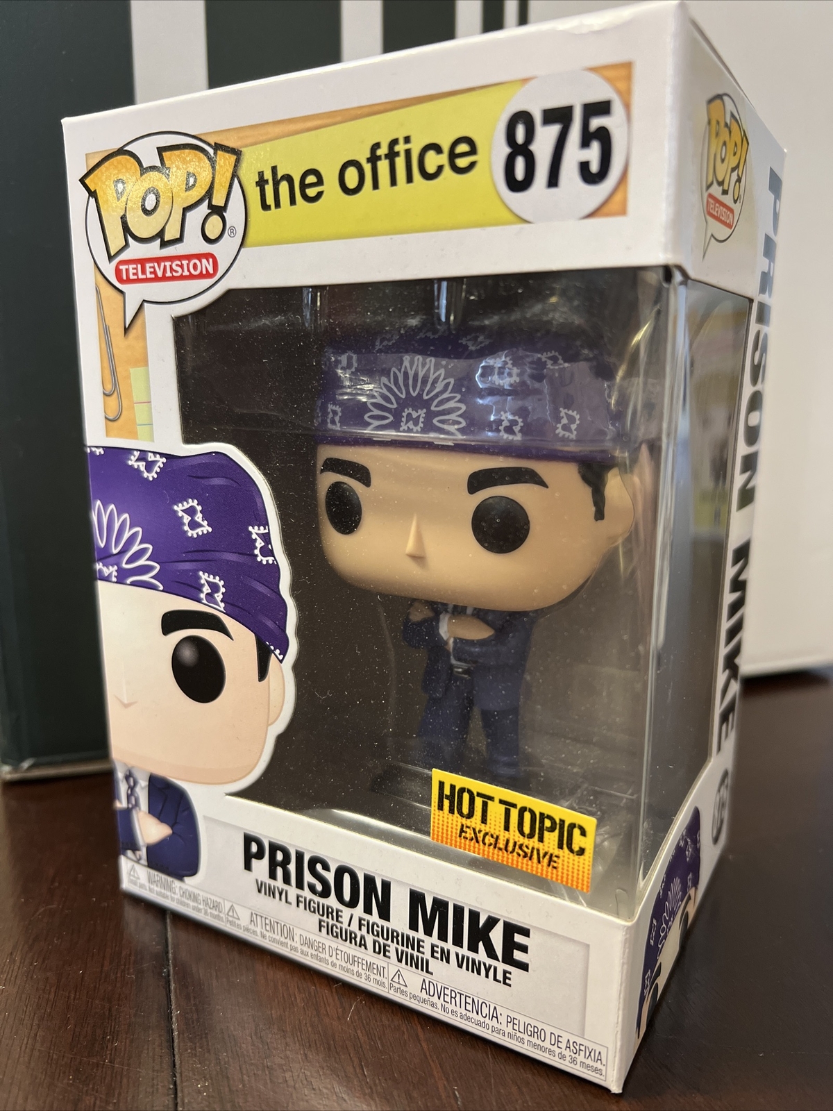En Oferta Funko Pop Vinyl The Office Prison Mike #875 Hot Topic Exclusive Michael Scott