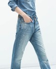 ZARA Women's STRAIGHT LEG BOYFRIEND JEANS Denim Blue 2 NEW — photo 2