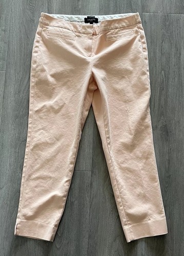 Talbots Hampshire Curvy Peach Crop Ankle Casual Pants Women’s 8 Petite
