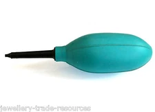 NEW GREEN PRECISION RUBBER DUST HAND PUMP AIR BLOWER FOR WATCH & CAMERA CLEANING