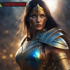 Digital Image  -Photo Wallpaper Background Desktop- AI Art-warrior-5