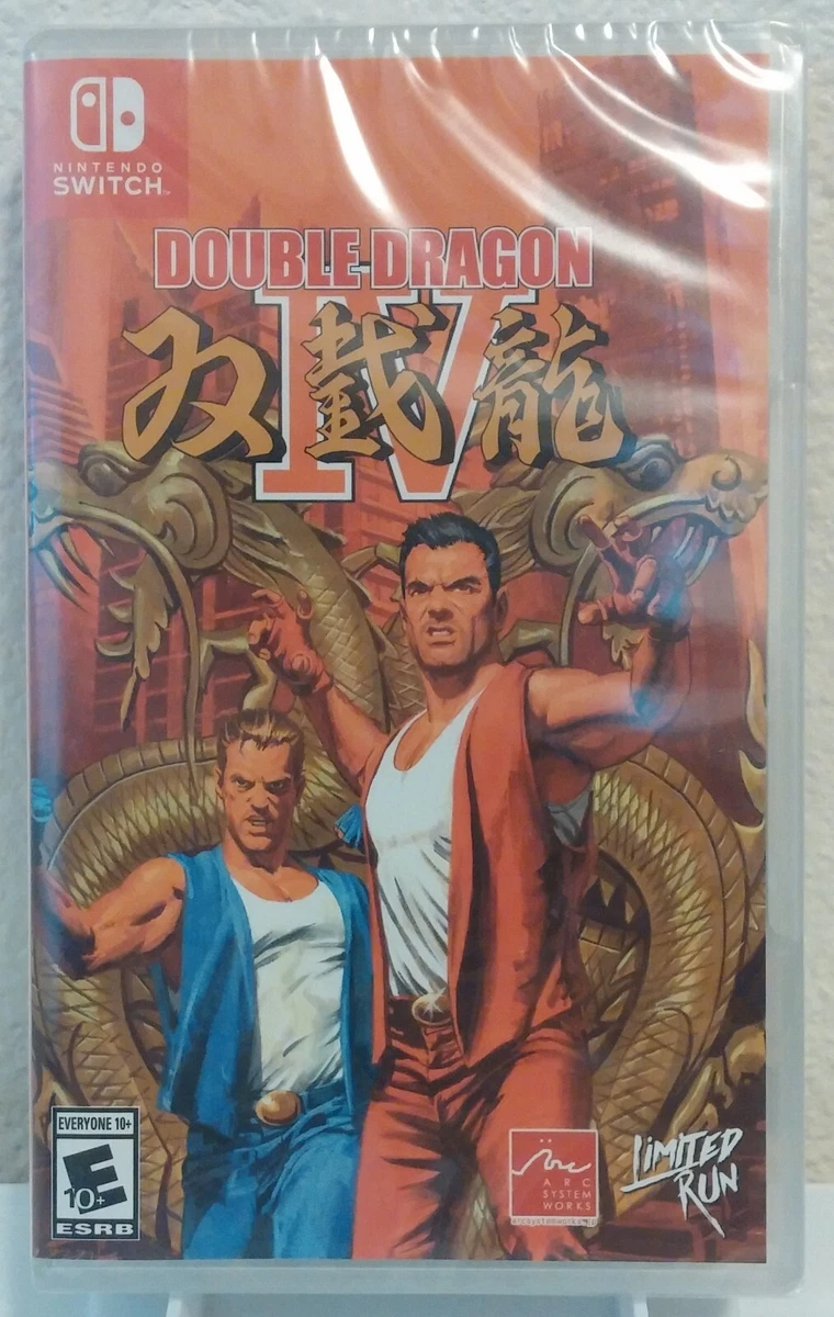  Double Dragon IV - Limited Run #107 - Nintendo Switch : Video  Games