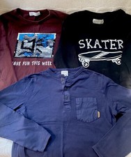 Boys  Bundle of 3 Long Sleeve ZARA Cotton Shirts Size 9-10