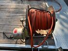 Hannay Power Hydraulic Hose Reel For Jaws Of Life Rescue Tools with 35' Hose
