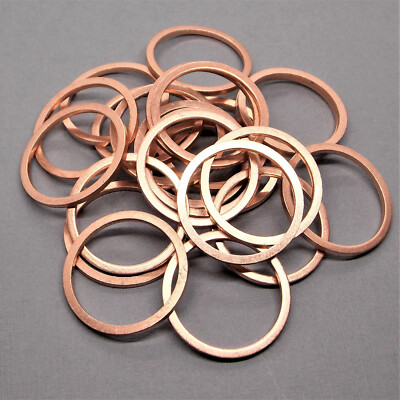 10x Kupferdichtring Ablassschraube Ölablassschraube 26 x 31 x 2 mm für VW Audi