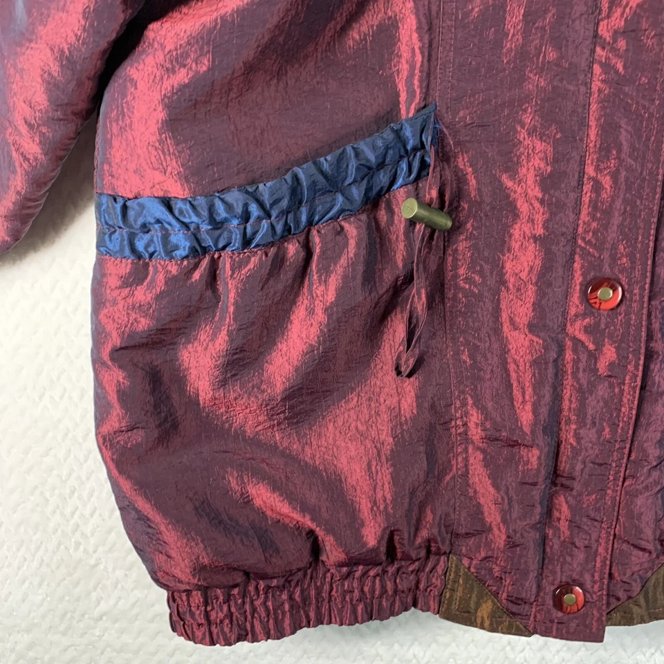 Chaqueta cortavientos vintage para mujer mediana estar en la escena actual Foto 3 de 4