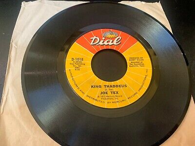 45 Joe Tex King Thaddeus / Rain Go Away Dial / MERCURY NM | eBay