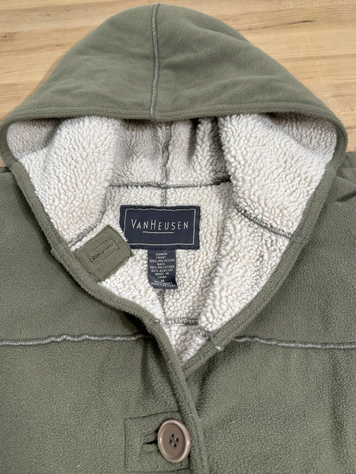 Abrigo vintage para mujer Van Heusen talla M suave Foto 3 de 4