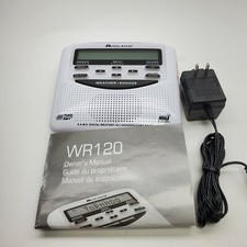 Midland WR120EZ NOAA Emergency Weather Alert Radio w/ Battery Back Up