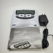 Midland WR120EZ NOAA Emergency Weather Alert Radio w/ Battery Back Up