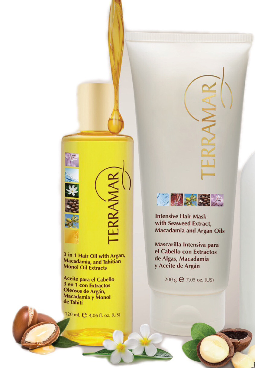 Hair Serum And Mask Intensive 3 In 1 Terramar Brands