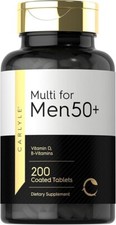Multivitamin for Men over 50 plus  200 Count  with B Vitamins, Vitamin D, Magn