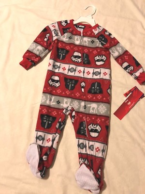 Star Wars Darth Vader/Storm Trooper Jammies for your Families 1pc: 2T, 3T,  4T