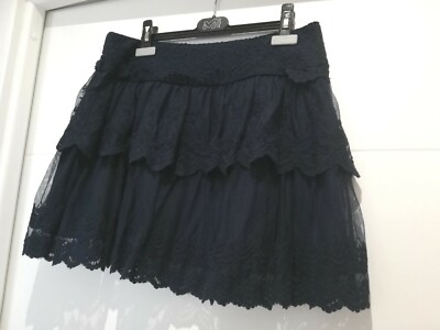 Blouse Noire En Dentelle PROMOD - Taille 38 (taille Plus) - Occasion En Très Bon état