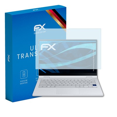 atFoliX 2x Schutzfolie für Samsung Galaxy Book Flex alpha 13 inch klar