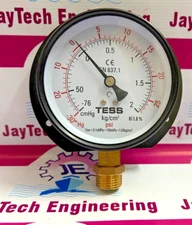 TESS EN 837.1 PRESSURE GAUGE 0 TO 25 PSI