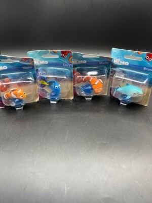 Finding Nemo Mattel Micro Figure Toys or Cake Toppers Collectible Set of 4
