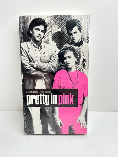 Pretty in Pink VHS Molly Ringwald Andrew McCarthy - Sealed Watermark