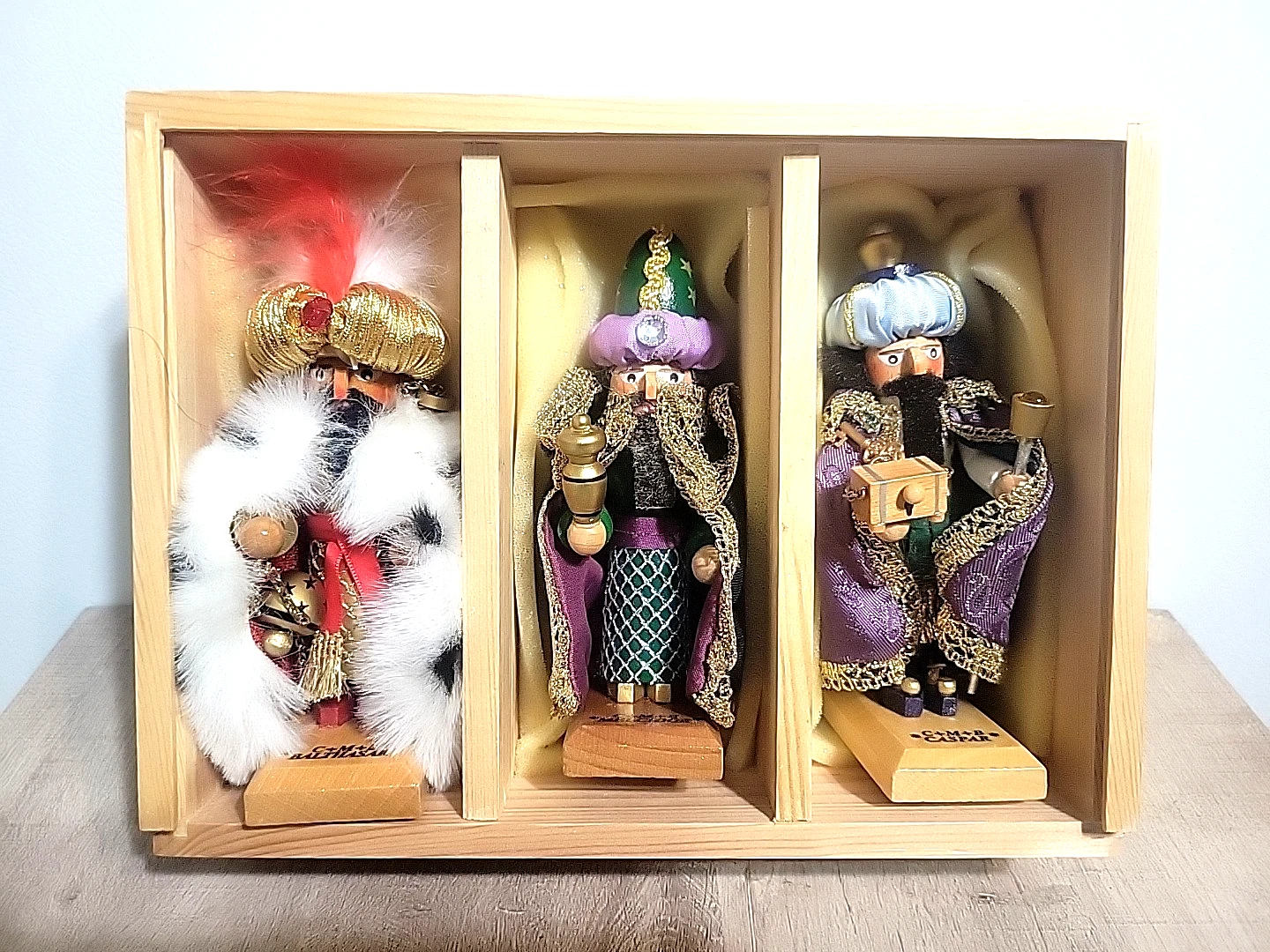 Steinbach The Taron Collection The 3 Wisemen Nutcrackers Limited Edition READ
