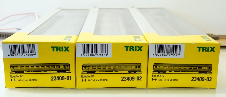 Trix H0 - 23982/23992/24063 - Coffret de wagon de - Catawiki