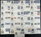 Special Delivery mixed cachet First Day covers lot of 193 combos, varieties 1934
