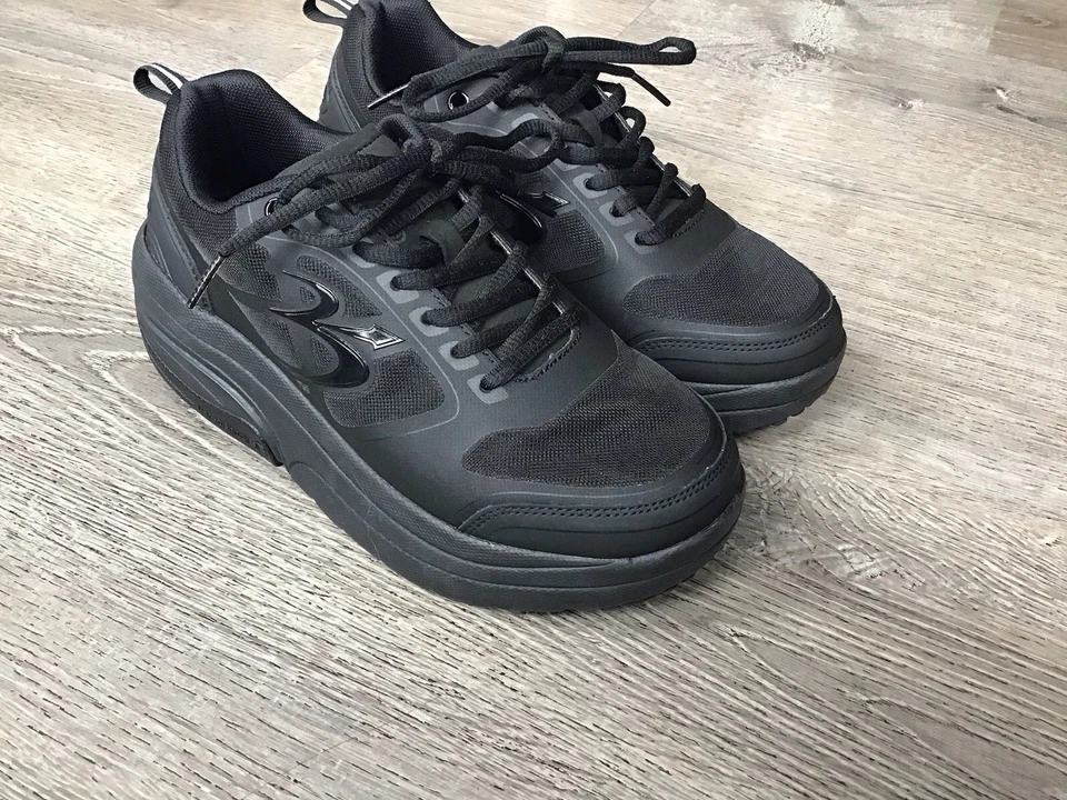 Zapatos deportivos Gravity Defyer G-Defy TB9025FBB-XW negros iónicos para mujer talla 6,5 anchos Foto 2 de 4