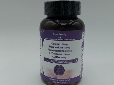 Magnesium Glycinate & Ashwagandha Supplement With L-Theanine GABA & Calcium