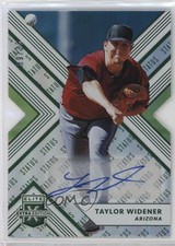 2018 Elite Extra Edition Status Emerald Die-Cut 9/25 Taylor Widener Auto s3g