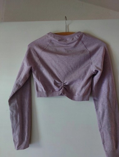 Gymshark Damen Oberteil Sport Flieder Gr. M Top Zustand - Bild 2 von 4