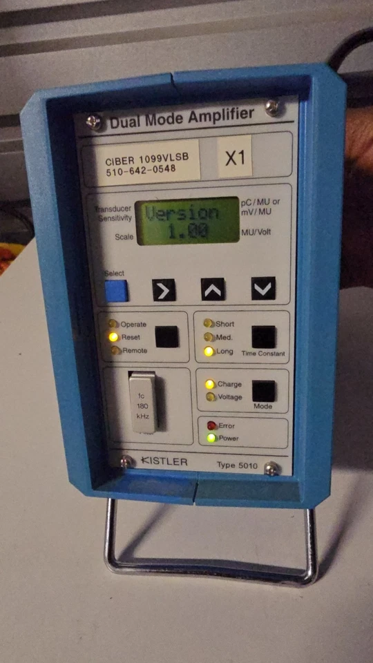 Kistler 5010B Dual Mode Amplifier Type 5010B – Charge / Voltage Piezo Signal X1 - Image 2 of 4