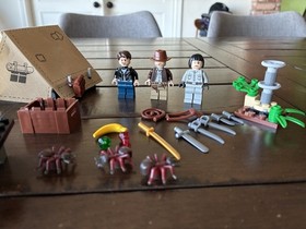 2 Sets! LEGO Indiana Jones 7621 & 7624 Complete Sets & Instructions