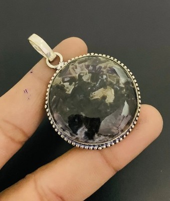 Stab Achat Edelstein 925 Sterling Silber Handarbeit Anhänger Schmuck Geschenk für die Liebe