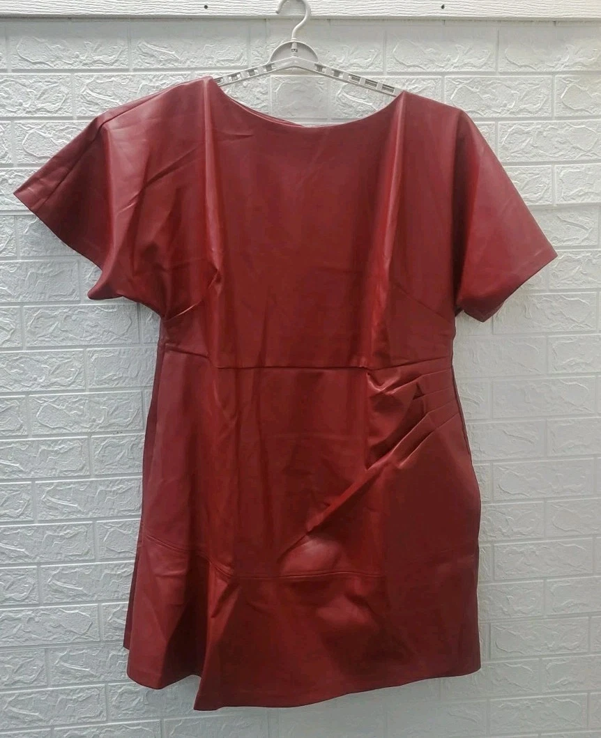 Faux Leather Plus Size Dresses for Women for sale | eBay