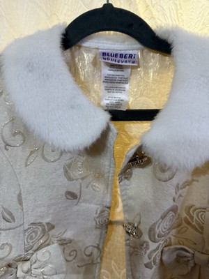 Blueberi Boulevard Gold Coat Dress, Size 24m. Longsleeve shimmer holiday dress