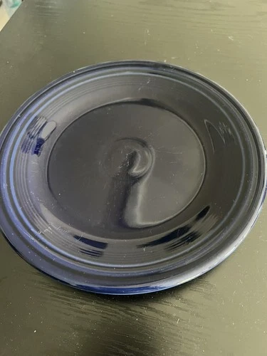 Vintage FIESTA 10" Dinner Plate - Cobalt Blue